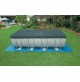 Copripiscina Intex 10756 piscina Ultra Frame Copertura telo 549 x 274 cm